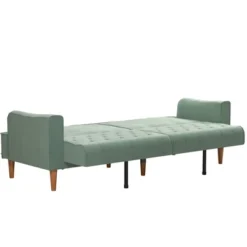 Stella Vintage Convertible Sofa Bed Futon - Mr. Kate -Baxton Studio Sale Shop GUEST 3b03b7aa 1d51 44f7 a902 7f3c1ffd6d48