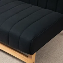 HOMCOM 42" Small Loveseat Sofa Couch For Bedroom, Living Room Furniture, Space-Saving 2 Seater Couch, Modern Couch Loveseat Upholstered -Baxton Studio Sale Shop GUEST 3b7bf15c 8fbd 4118 a4e9 827ec826ebc3