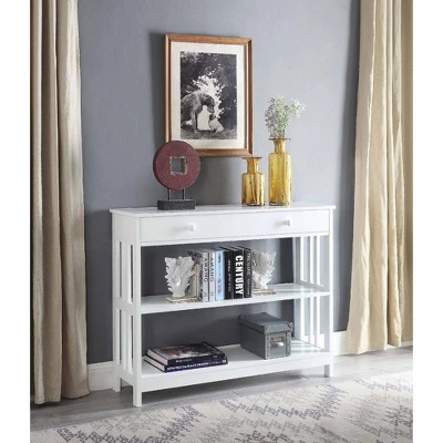 Mission 1 Drawer Console Table - Breighton Home 2 Mission 1 Drawer Console Table - Breighton Home - Image 2