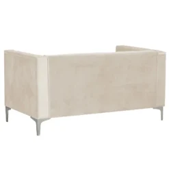 55 In. Wide Mid-Century Channel Tufted Velvet 2-Seater Sofa Couch Loveseat - Morden Fort 18 55 In. Wide Mid-Century Channel Tufted Velvet 2-Seater Sofa Couch Loveseat - Morden Fort -Baxton Studio Sale Shop GUEST 3bdc9bb9 e6d8 4ea6 8445 86ec258c2c02