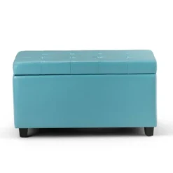 34" Essex Storage Ottoman And Benches - WyndenHall -Baxton Studio Sale Shop GUEST 3c15f2a8 e700 44fb 8829 64dbe98c3e12