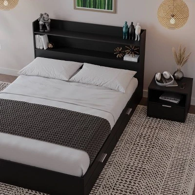 Nexera 3pc Full Hunter Bedroom Set 2 Nexera 3pc Full Hunter Bedroom Set - Image 2