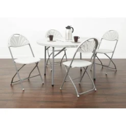 Plastic Folding Chair Light Gray - OSP Home Furnishings -Baxton Studio Sale Shop GUEST 3c3c6b29 837f 4e5a abfa dd5e856c46fa