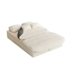 75'' Convertible Sofa Bed,2-in-1 Foldable Sleeper Sofa With Blanket And Pillows,Corduroy Chaise Lounge Sofa For Living Room-Maison Boucle 14 75'' Convertible Sofa Bed,2-in-1 Foldable Sleeper Sofa With Blanket And Pillows,Corduroy Chaise Lounge Sofa For Living Room-Maison Boucle -Baxton Studio Sale Shop GUEST 3d047947 785d 4b96 8f88 d6dcff48ca07