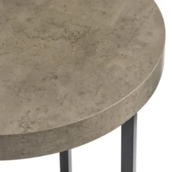 Era Round Contemporary End Table Gray/Black - Buylateral 6 Era Round Contemporary End Table Gray/Black - Buylateral -Baxton Studio Sale Shop GUEST 3d19f5c7 405d 4b0a b9ad eaca379889fe