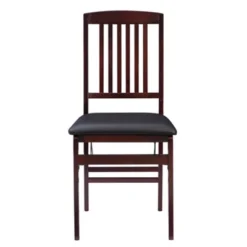 Set Of 2 Triena Mission Back Folding Chair Espresso - Linon -Baxton Studio Sale Shop GUEST 3d2275cf 2b4e 49ae 8d26 fd8e0ac03770