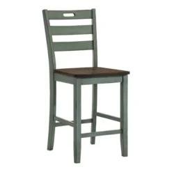 2pk Danforthe Ladder Back Counter Height Chairs - HOMES: Inside + Out -Baxton Studio Sale Shop GUEST 3d294606 5545 4593 87b4 a91e6ed9f07c