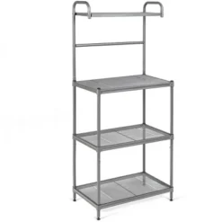 Costway 4-Tier Baker's Rack Microwave Oven Stand Shelves Kitchen Storage Rack Organizer -Baxton Studio Sale Shop GUEST 3d71fa2c fb5b 4f7f 9978 6a05a73ebdee