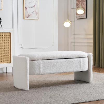 Christopher Knight Home Jacob Modern Boulce Upholstered Storage Ottoman 8 Christopher Knight Home Jacob Modern Boulce Upholstered Storage Ottoman - Image 8
