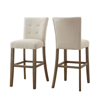 24" Set Of 2 Debby Counter Height Barstools - Steve Silver 2 24" Set Of 2 Debby Counter Height Barstools - Steve Silver - Image 2