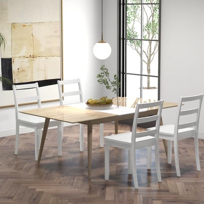Tangkula Dining Chairs Set Of 4 Wood Dining Room Kitchen Side Chairs For Living Room 1 Tangkula Dining Chairs Set Of 4 Wood Dining Room Kitchen Side Chairs For Living Room