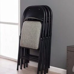 MECO 4-Pack Of Sudden Comfort Deluxe Fabric Padded Folding Dinning Chairs With 16 X 16 Inch Seat And Non Marring Leg Caps 13 MECO 4-Pack Of Sudden Comfort Deluxe Fabric Padded Folding Dinning Chairs With 16 X 16 Inch Seat And Non Marring Leg Caps -Baxton Studio Sale Shop GUEST 3e1fb828 1a1d 41c1 af6f e105abd6f116