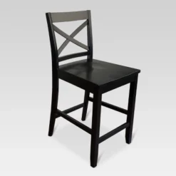 24" Carey Hardwood Counter Height Barstool - Threshold™ -Baxton Studio Sale Shop GUEST 3e3336c2 a459 4029 86e0 4b1f36733925