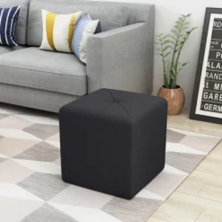 Cayla Square Ottoman - Christopher Knight Home -Baxton Studio Sale Shop GUEST 3e53ad9c 79ca 4a78 a600 5a619d504eb9