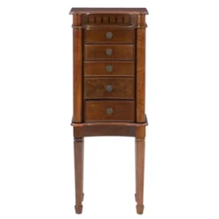 Kasey Jewelry Armoire Walnut - Powell Company -Baxton Studio Sale Shop GUEST 3eda9dd3 9538 40c5 bb02 273637776881