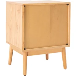 Baisley 2 Drawer Rattan Nightstand - Natural - Safavieh -Baxton Studio Sale Shop GUEST 3efefde2 a3f6 417a 9d06 8603955ac3d2