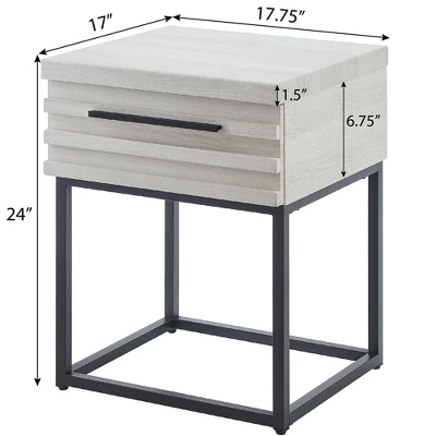 Roundhill Furniture Findlay 3-Piece Bedroom Set, Plush 3D Upholstered Bed With Two Nightstands 12 Roundhill Furniture Findlay 3-Piece Bedroom Set, Plush 3D Upholstered Bed With Two Nightstands - Image 12