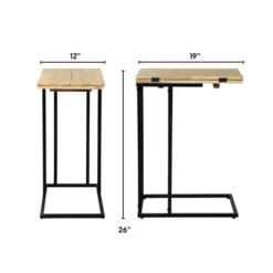 Harton Rustic Expandable C Side Table - Natural Wood - Serta 19 Harton Rustic Expandable C Side Table - Natural Wood - Serta -Baxton Studio Sale Shop GUEST 3f75da1e e662 4887 9357 53864cbf7486