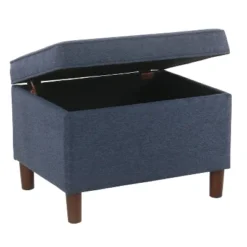 24" Storage Ottoman - HomePop