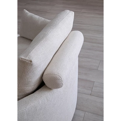 Sapphtopaz Foldable Sleeper Sofa Pull Out Couch Linen 3 Seat Round Sofa Bed Adjustable Futon Sofa Bed With 3 Pillows Couches For Living Room 2 Sapphtopaz Foldable Sleeper Sofa Pull Out Couch Linen 3 Seat Round Sofa Bed Adjustable Futon Sofa Bed With 3 Pillows Couches For Living Room - Image 2