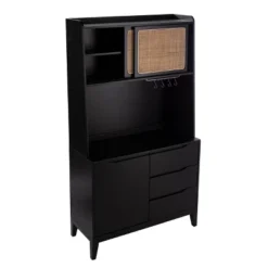 Groveholme Tall Buffet Cabinet With Storage Black/Natural - Aiden Lane 16 Groveholme Tall Buffet Cabinet With Storage Black/Natural - Aiden Lane -Baxton Studio Sale Shop GUEST 3f8cbb5a 3548 4898 abfa a07c1b504ccb