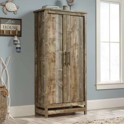 Granite Trace Storage Cabinet Rustic Cedar - Sauder 1 Granite Trace Storage Cabinet Rustic Cedar - Sauder