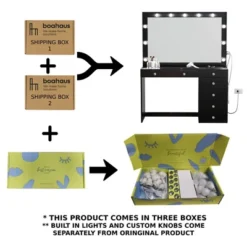 Kate Lighted Makeup Vanity - Boahaus -Baxton Studio Sale Shop GUEST 4051dfbe 9853 4c84 a432 1c66ae3a9395