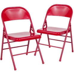 Flash Furniture 2 Pack HERCULES Series Triple Braced & Double Hinged Metal Folding Chair 21 Flash Furniture 2 Pack HERCULES Series Triple Braced & Double Hinged Metal Folding Chair -Baxton Studio Sale Shop GUEST 406da09e 8d0d 4423 83c1 8e9dfedea367