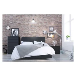 Full Avenue Platform Bed Black - Nexera -Baxton Studio Sale Shop GUEST 40b5b1ab 08e8 4012 928c 72e6607e4e81