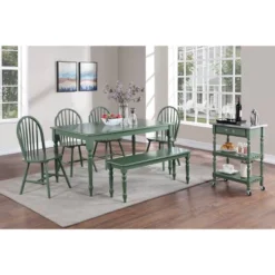 Rectangular Carolina Dining Table Equestrian Green - Boraam -Baxton Studio Sale Shop GUEST 40f9fca3 b8a9 4134 887b 57a77a8e2880