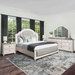 5pc Cristina Bedroom Set White - Abbyson Living -Baxton Studio Sale Shop GUEST 415c7a2e 2b52 4770 8826 89f9d82d19b4