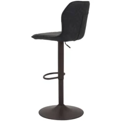 Nanterre Upholstered Bar Chair Vintage Black - ZM Home -Baxton Studio Sale Shop GUEST 4216cacb c201 48f2 85ac 1c8fbdf7e50a