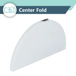 Peakform Round Multipurpose Banquet Table Lightweight Durable Folding Desk With Secure Base For Indoor And Outdoor Events, 60 Inch, White 9 Peakform Round Multipurpose Banquet Table Lightweight Durable Folding Desk With Secure Base For Indoor And Outdoor Events, 60 Inch, White -Baxton Studio Sale Shop GUEST 42240a45 e379 47cd a3ee b32575c3dbfe