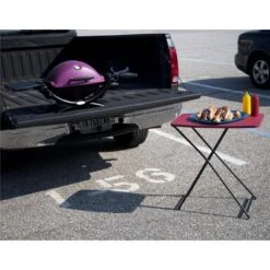 18" X 26" 2pk Adjustable Height Personal Folding Tailgate Table Black - Room & Joy 11 18" X 26" 2pk Adjustable Height Personal Folding Tailgate Table Black - Room & Joy -Baxton Studio Sale Shop GUEST 42a18d7c 13ef 4419 bc19 1d306e56fe75