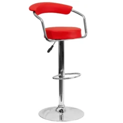 Flash Furniture Contemporary Vinyl Adjustable Height Barstool With Arms And Chrome Base -Baxton Studio Sale Shop GUEST 43dec78c f122 47df 9959 ab75cb2c951e