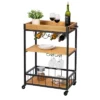 Honey-Can-Do Loft Bar Cart