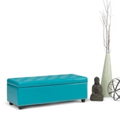 48" Springfield Storage Ottoman - Wyndenhall -Baxton Studio Sale Shop GUEST 44f3cef3 e8a8 4647 af6f 919396873c52