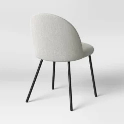 2pk Nils Metal Base Dining Chairs Gray Woven Fabric - Project 62™ -Baxton Studio Sale Shop GUEST 45a6c712 82aa 4778 97a5 304fda22d057