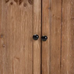 Glynn Wood 2 Door Storage Cabinet White/Brown - Baxton Studio -Baxton Studio Sale Shop GUEST 45b3817a 65b8 4bd6 ab39 51e879323eb2