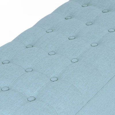 Modern Tufted Storage Bench - HomePop 8 Modern Tufted Storage Bench - HomePop - Image 8