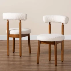Baxton Studio 2pc Edric Boucle Fabric And Wood Dining Chair Set 16 Baxton Studio 2pc Edric Boucle Fabric And Wood Dining Chair Set -Baxton Studio Sale Shop GUEST 46b3753c ee75 4926 99ef 353c558caeb2