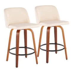 Set Of 2 Toriano Counter Height Barstools - LumiSource -Baxton Studio Sale Shop GUEST 478837a9 9dec 43bb bf4b 535d872cdb3e