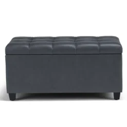 34" Marlowe Storage Ottoman Bench - WyndenHall -Baxton Studio Sale Shop GUEST 486bf219 d8e9 447b 8b86 bc5fee341c13