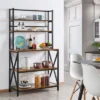 Yaheetech 5-Tier Kitchen Baker's Rack Utility Storage Shelf With 5 Shelves & Adjustable Feet