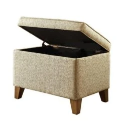 Storage Ottoman Brown - HomePop