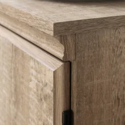 Morgan 4 Door Storage Cabinet Oak - South Shore -Baxton Studio Sale Shop GUEST 498e7a83 14b5 4f96 941d bdc091e78071