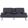 DOMETOUR 66.1'' Futon Sleeper Sofa Bed