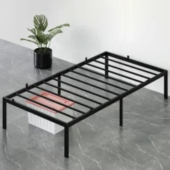 Garvee 14 Inch Twin/Full/Queen Bed Frame With Storage,Metal Platform Twin Bed Frame No Box Spring Needed Steel Slat Support Easy Assembly 14 Garvee 14 Inch Twin/Full/Queen Bed Frame With Storage,Metal Platform Twin Bed Frame No Box Spring Needed Steel Slat Support Easy Assembly -Baxton Studio Sale Shop GUEST 4a6dca8a 751d 43c5 8b65 8081427a0f12