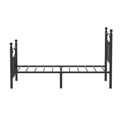 VECELO Twin/Full/Queen Metal Platform Bed Frame With Headboard And Footboard, Industrial Bed Frame, No Box Spring Needed, Storage Space 12 VECELO Twin/Full/Queen Metal Platform Bed Frame With Headboard And Footboard, Industrial Bed Frame, No Box Spring Needed, Storage Space - Image 12