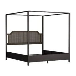 Melanie Wood And Metal Canopy Bed Oiled Bronze - Hillsdale Furniture 21 Melanie Wood And Metal Canopy Bed Oiled Bronze - Hillsdale Furniture -Baxton Studio Sale Shop GUEST 4b3b220c b07a 46c4 8de8 722414f509e6